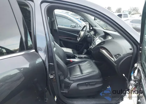 2014 Acura Mdx из США, поврежденный, VIN 5FRYD3H24EB016188